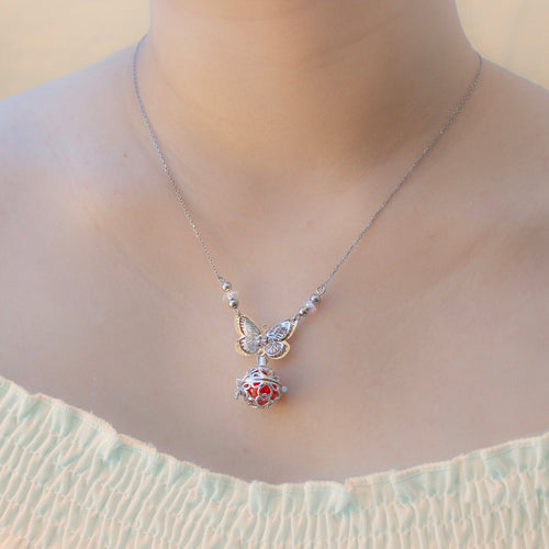 Butterfly Aroma Necklace | Energy & Healing | Diffusing on the go | Birthday Gift